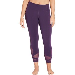 Calia Essential 7/8 Wrap Skinny Leggings Purple Size Medium